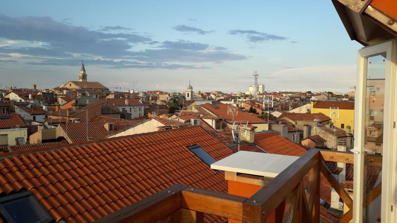 Ferienwohnung Mansarda Settimo Cielo Chioggia Exterior foto