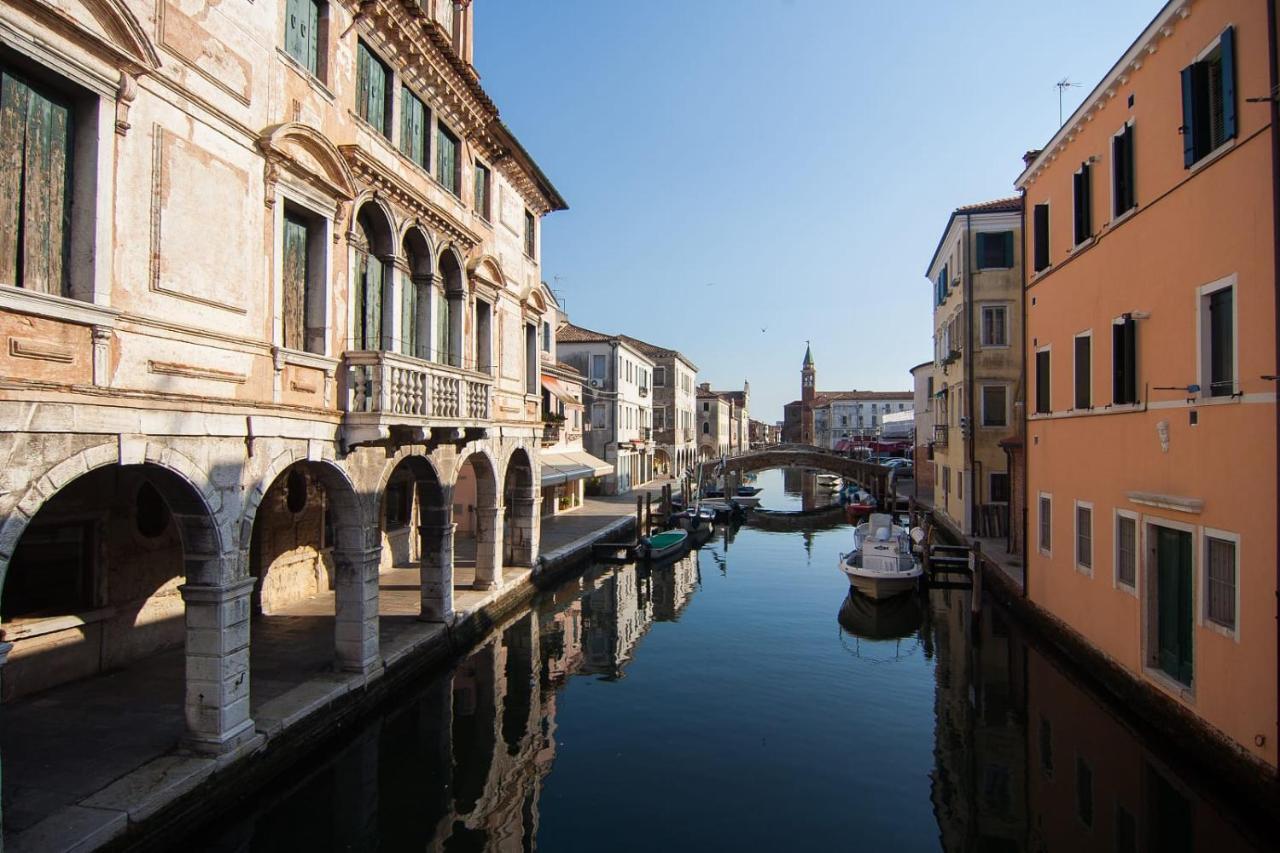 Ferienwohnung Mansarda Settimo Cielo Chioggia Exterior foto