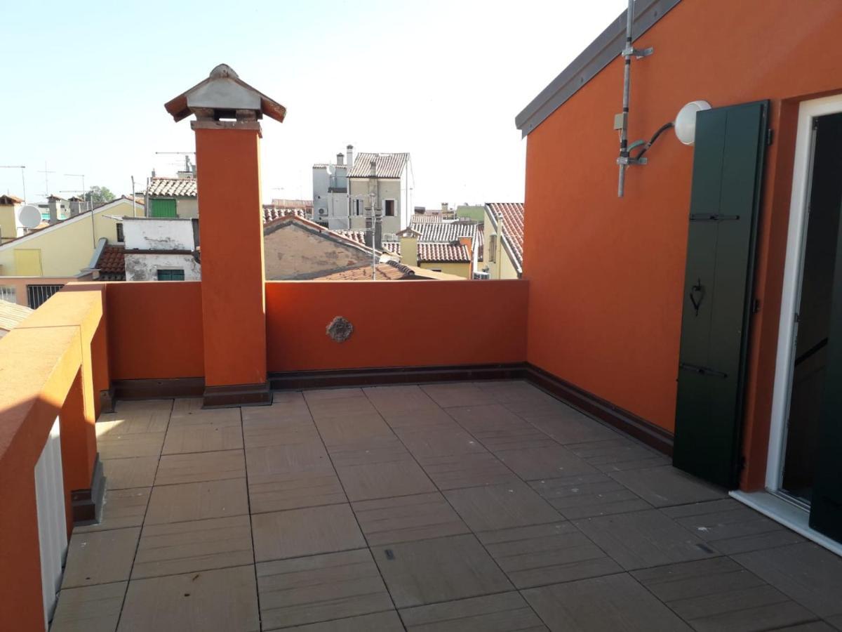 Ferienwohnung Mansarda Settimo Cielo Chioggia Exterior foto